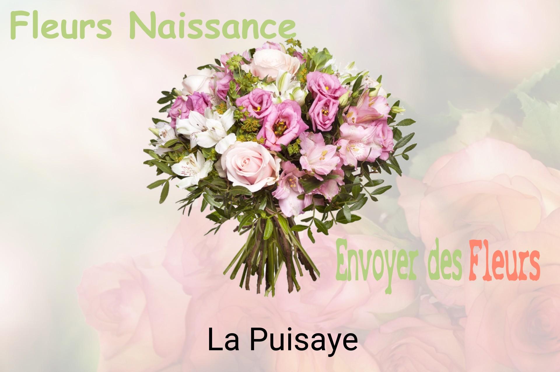 Bouquet de fleurs de naissance livré à La Puisaye